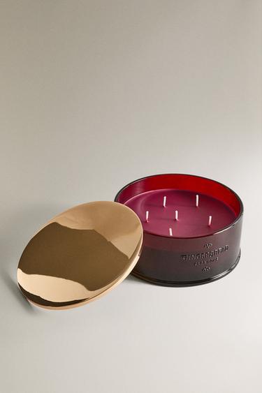 (900 G) GINGERBREAD SCENTED CANDLE - Red by Zara - Image 2