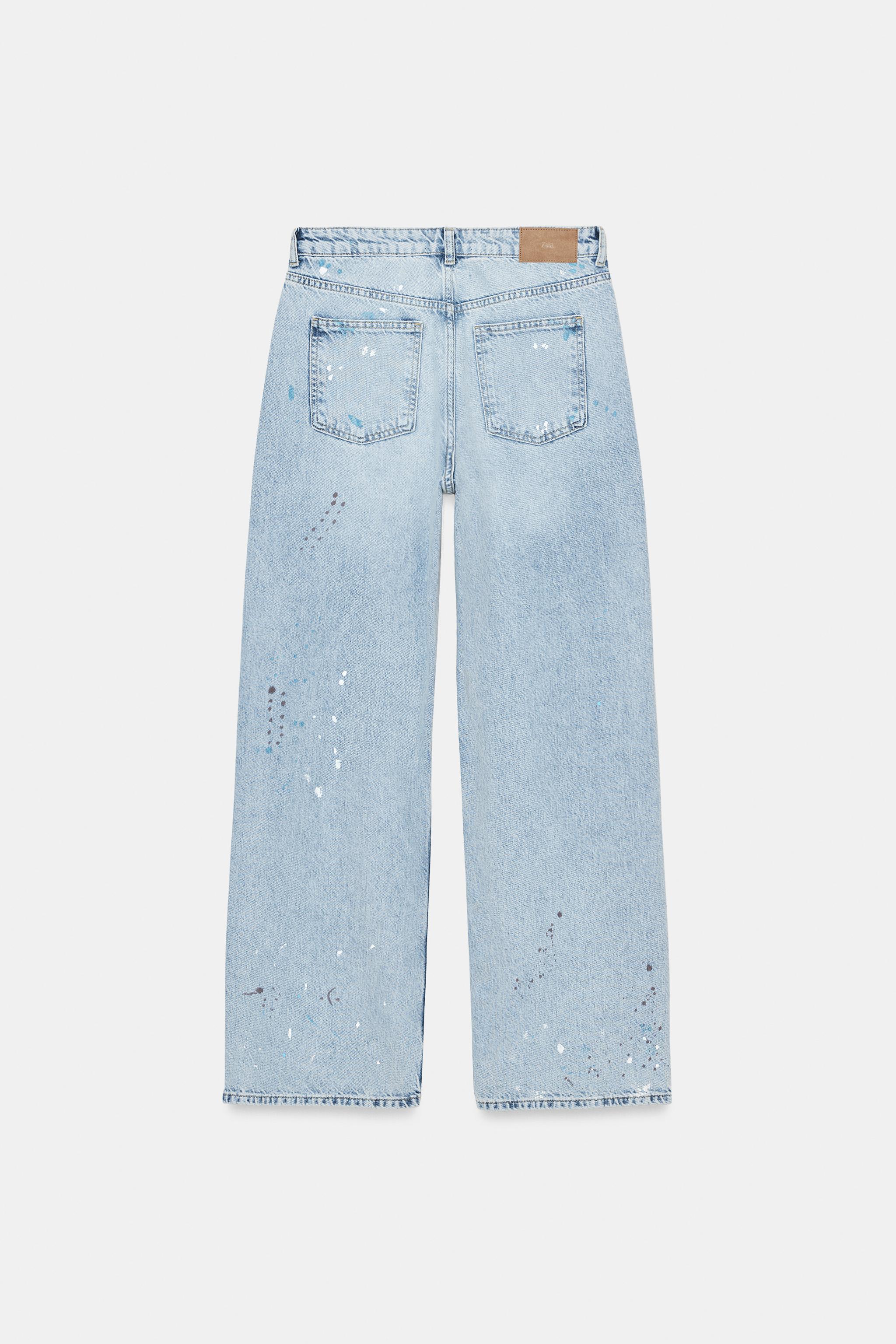 JEAN Z1975 LOOSE TAILLE NORMALE EFFET PEINTURE