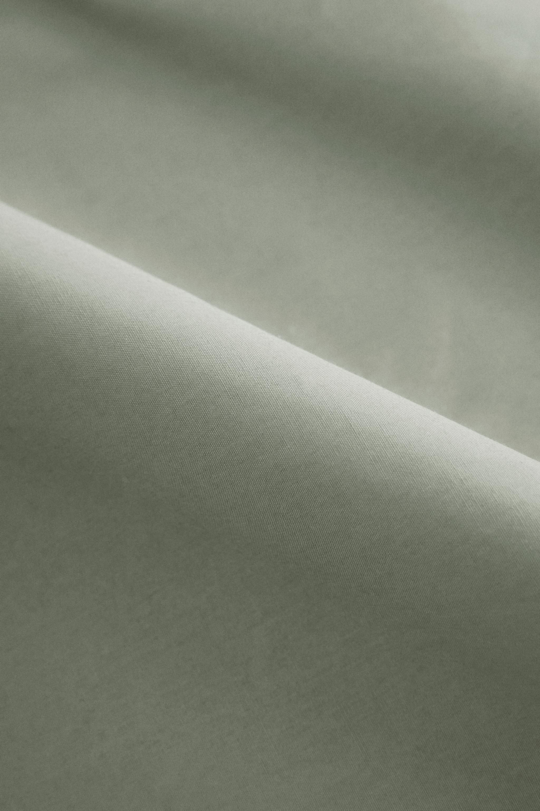 PERCALE COTTON FITTED SHEET | 11.8" THICK ( THREAD COUNT
