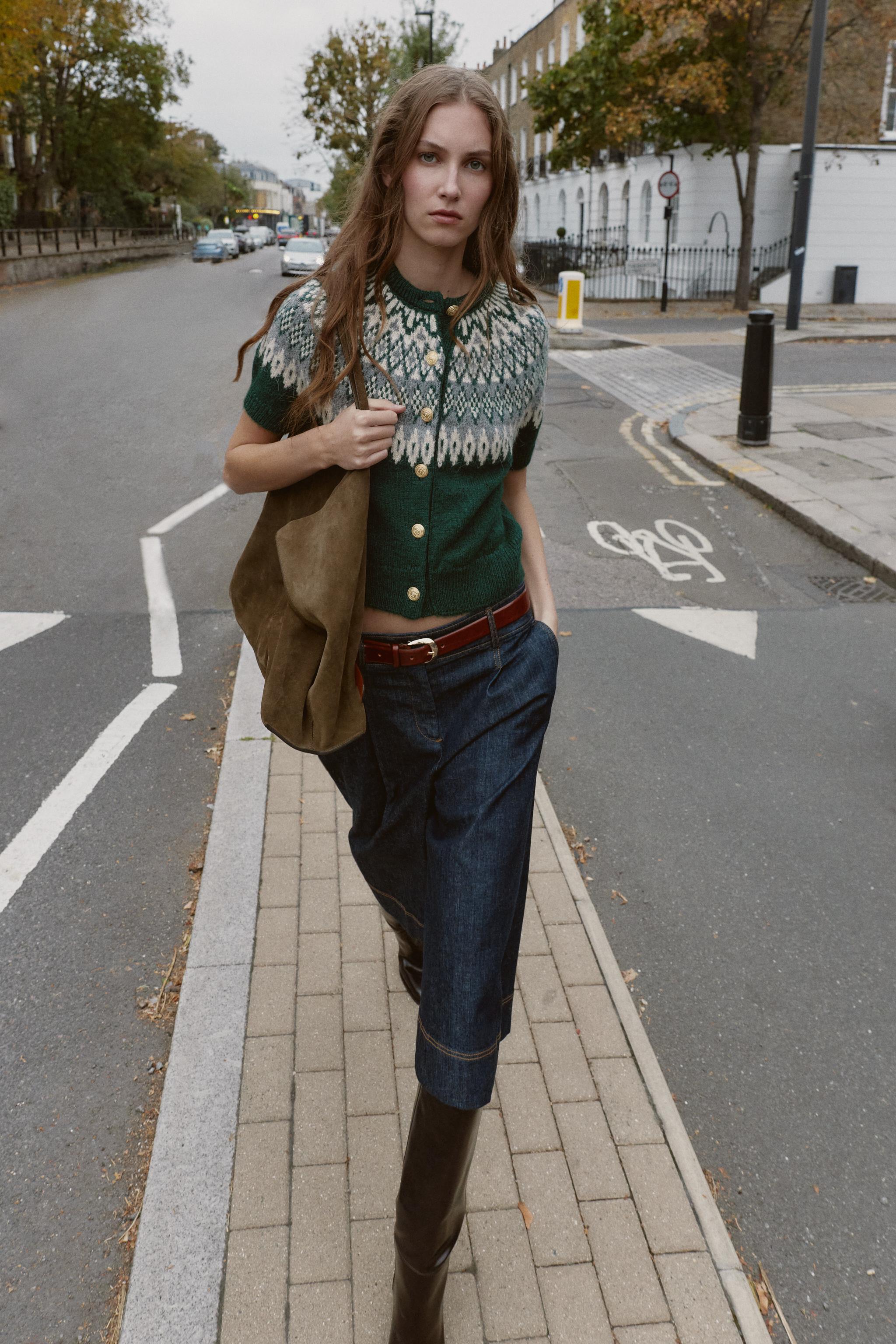 【さやパパ】ZARA カーディガン ＆ドクターマーチン　２点 楽天市場】zara カーディガン（レディースファッション）の通販