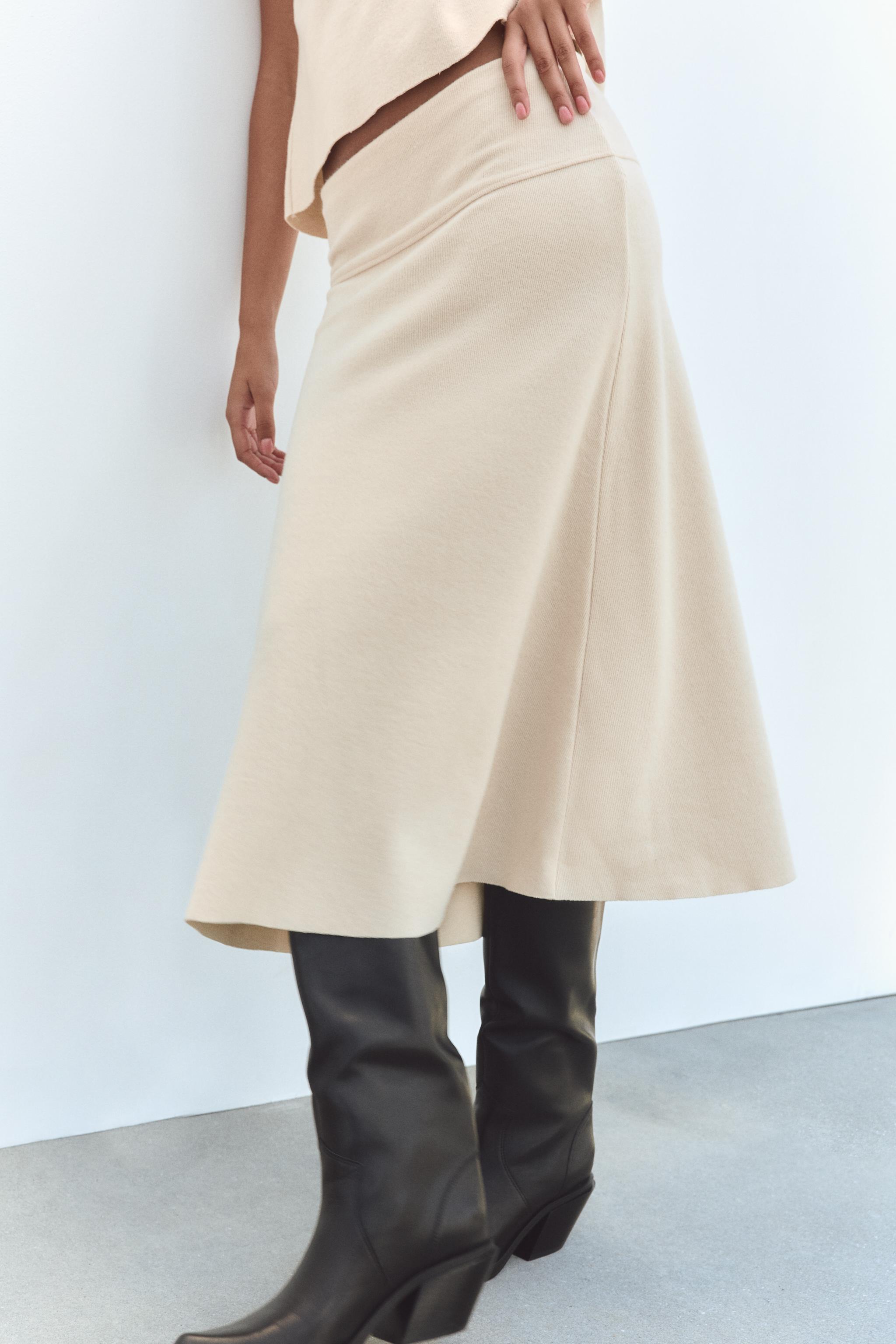 Jupes blanches pour femme Nouvelle Collection en ligne ZARA France