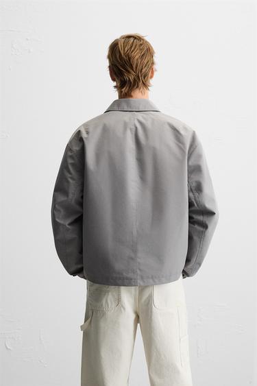 TECHNICAL JACKET - Light grey by Zara - Image 2