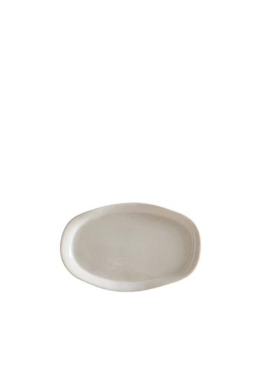 TEXTURED BATHROOM SOAP DISH - White by Zara