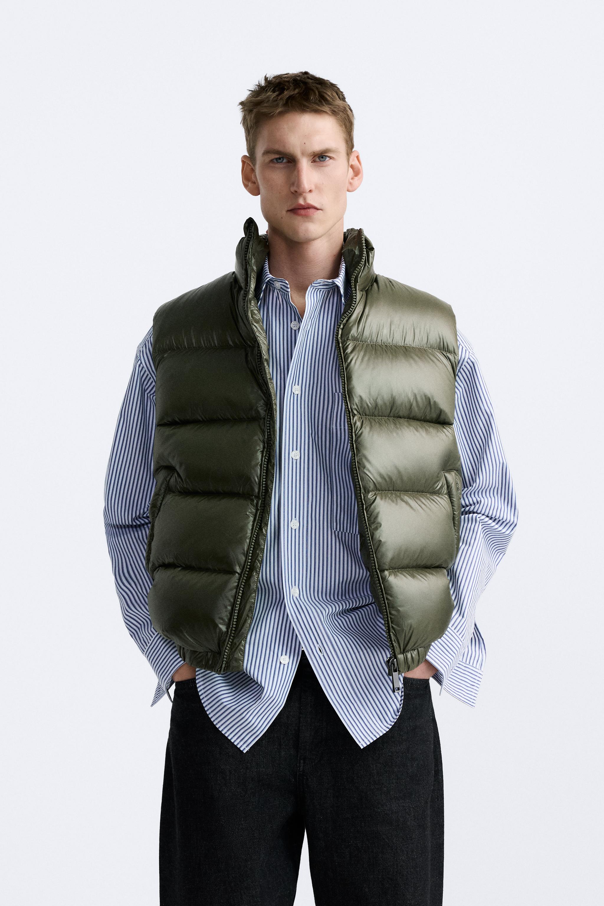 Zara cheap puffer vest