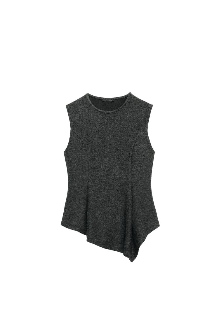 SOFT PEPLUM TOP