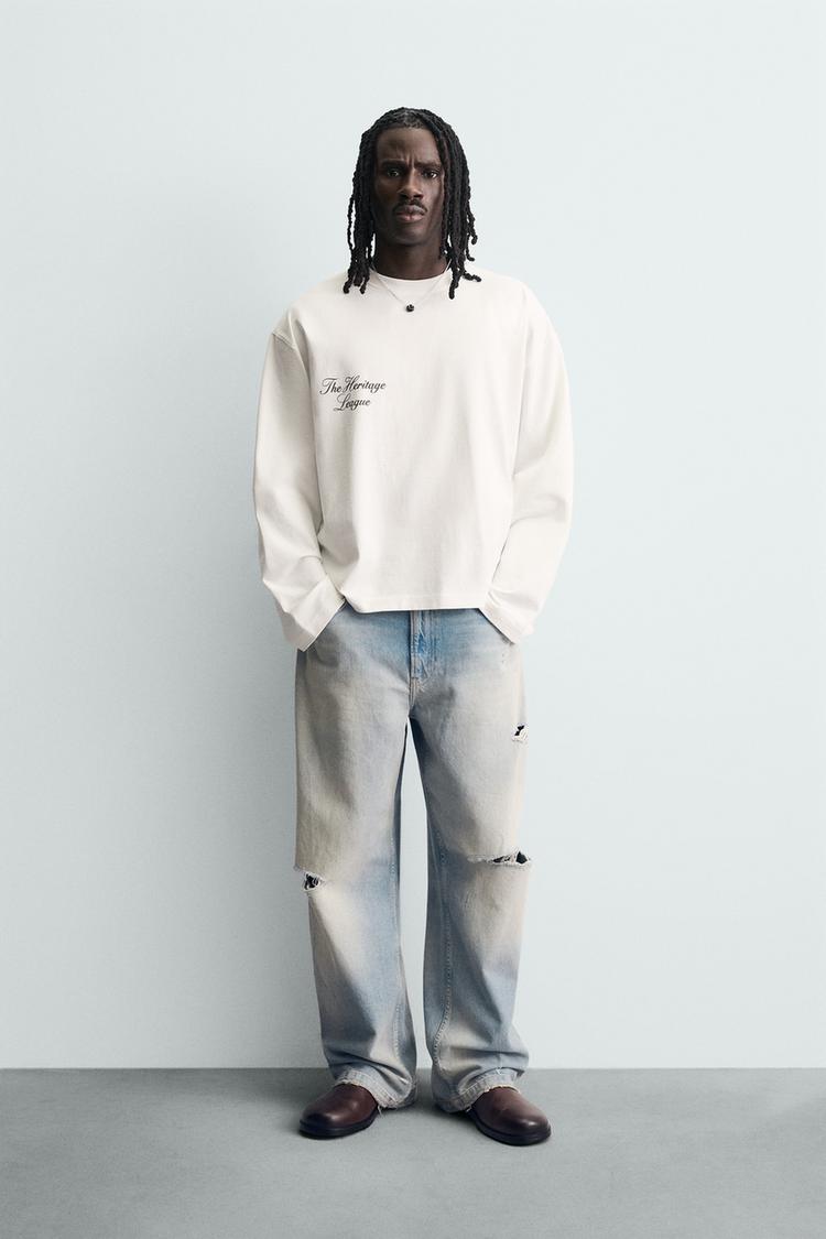 SLOGAN BASKILI T-SHIRT