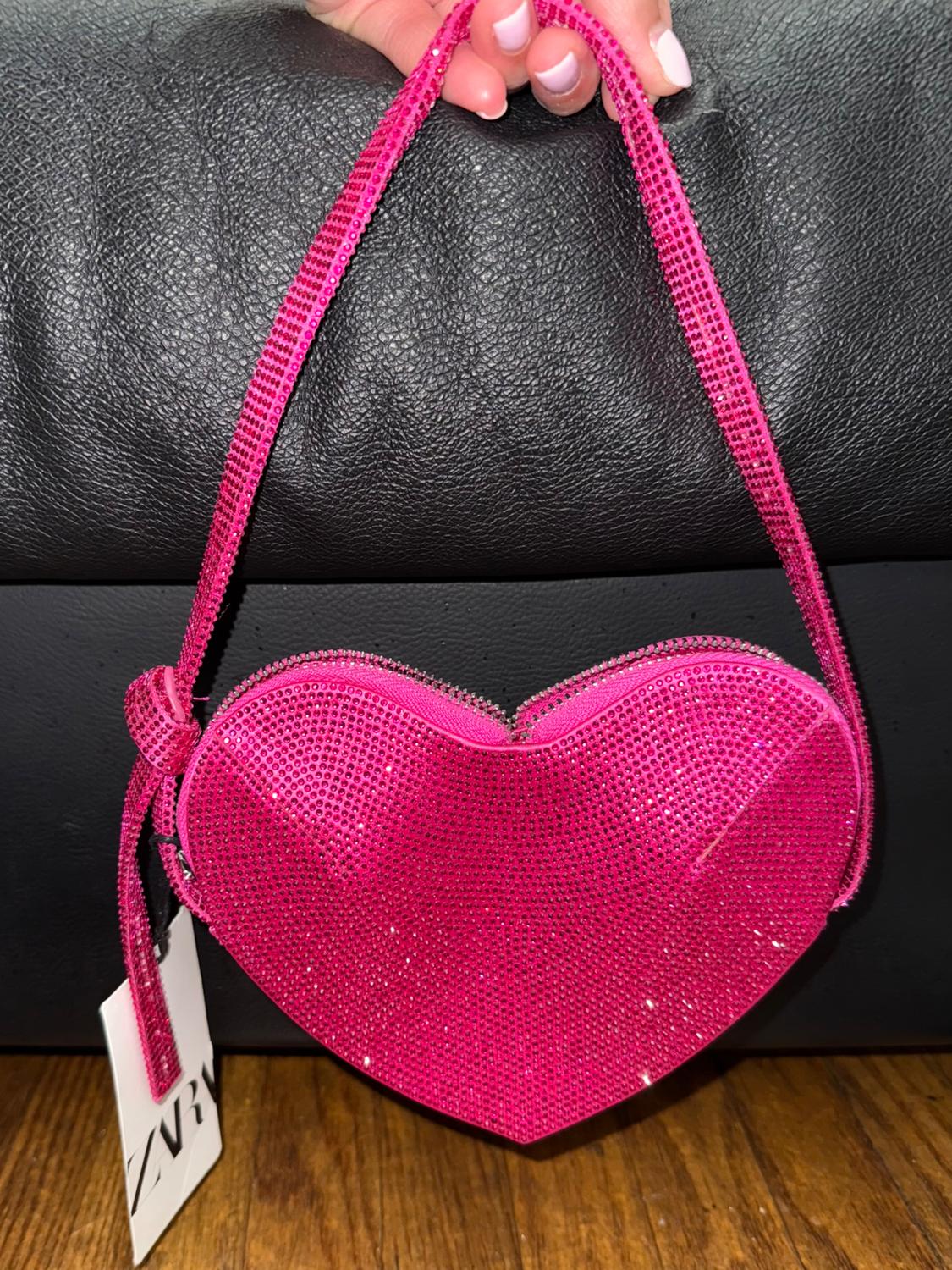 BOLSO HOMBRO CORAZÓN BRILLOS - Image 2