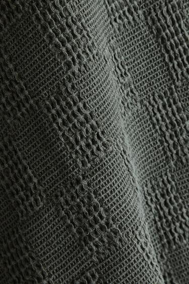 TORCHON DE CUISINE WAFFLE - Vert de Zara - Image 2