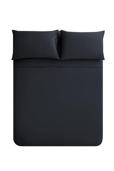 SATEEN DUVET COVER (1000 THREAD COUNT) - Dark navy by Zara