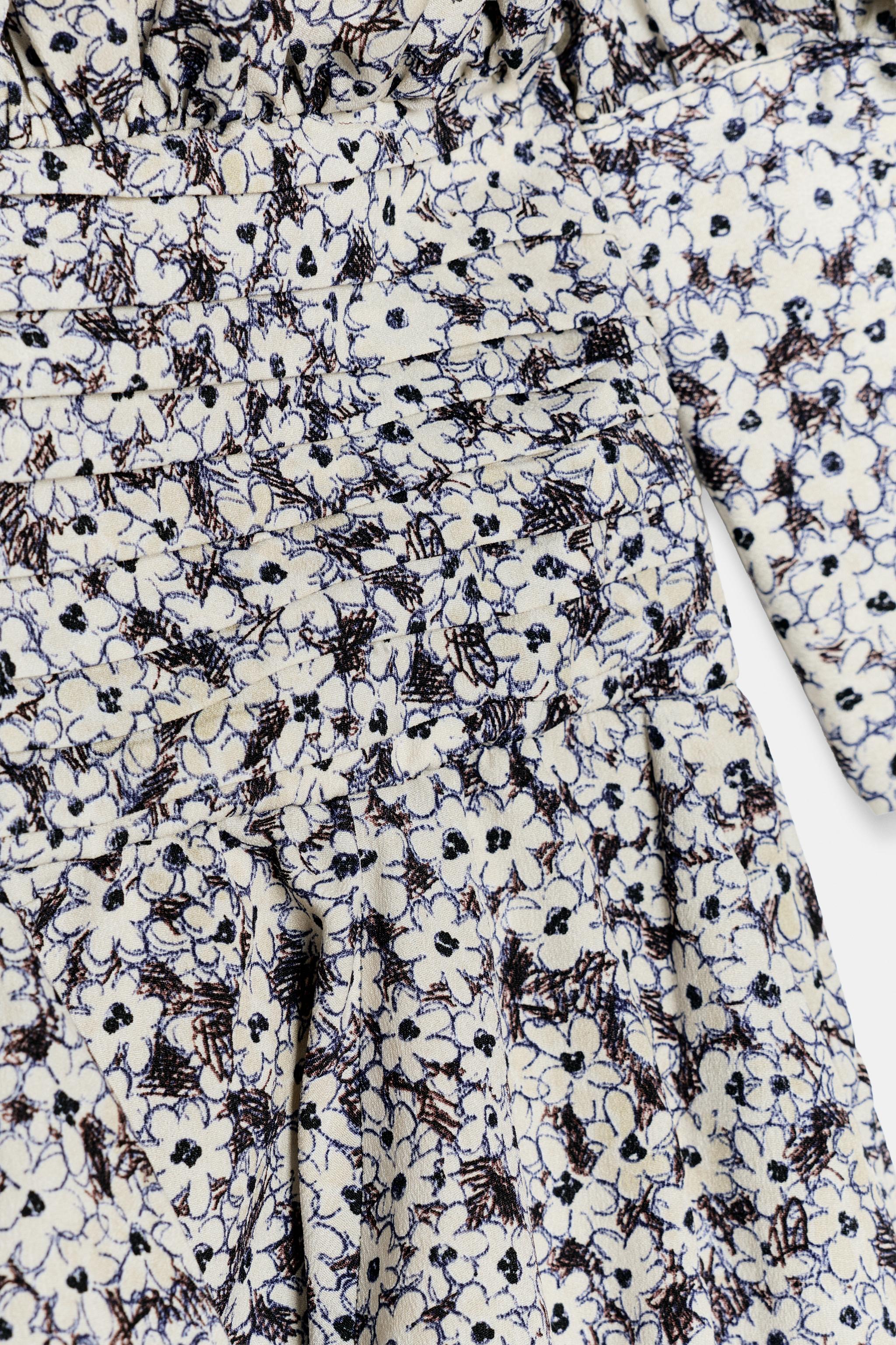 ZW COLLECTION PRINTED MINI DRESS