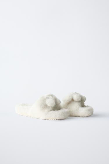 CINNAMOROLL © SANRIO SLIPPERS - Ecru White by Zara