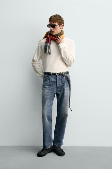 AARON LEVINE X ZARA WAFFLE-KNIT TEXTURE T-SHIRT - Ecru by Zara