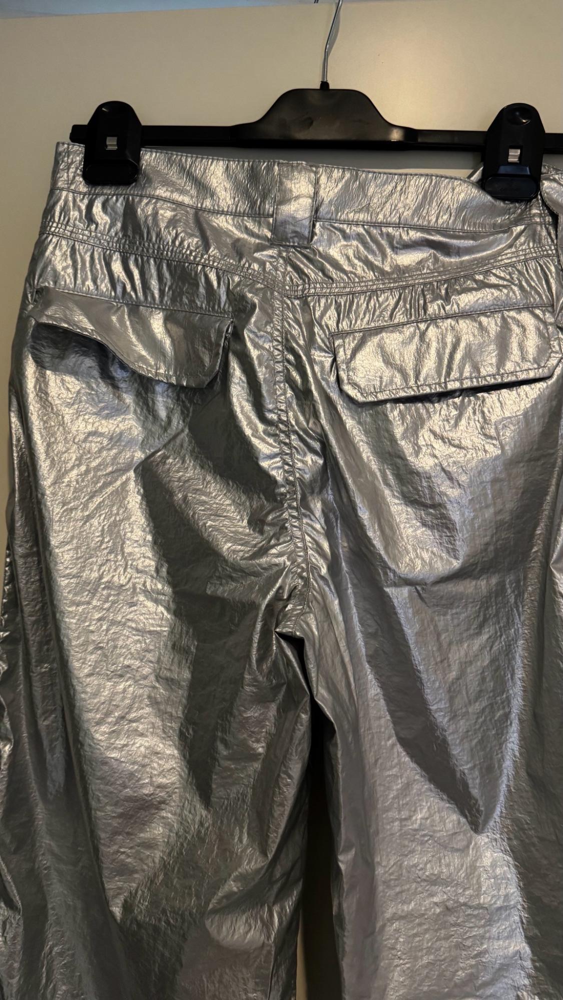 SHINY CARGO TROUSERS - Image 5