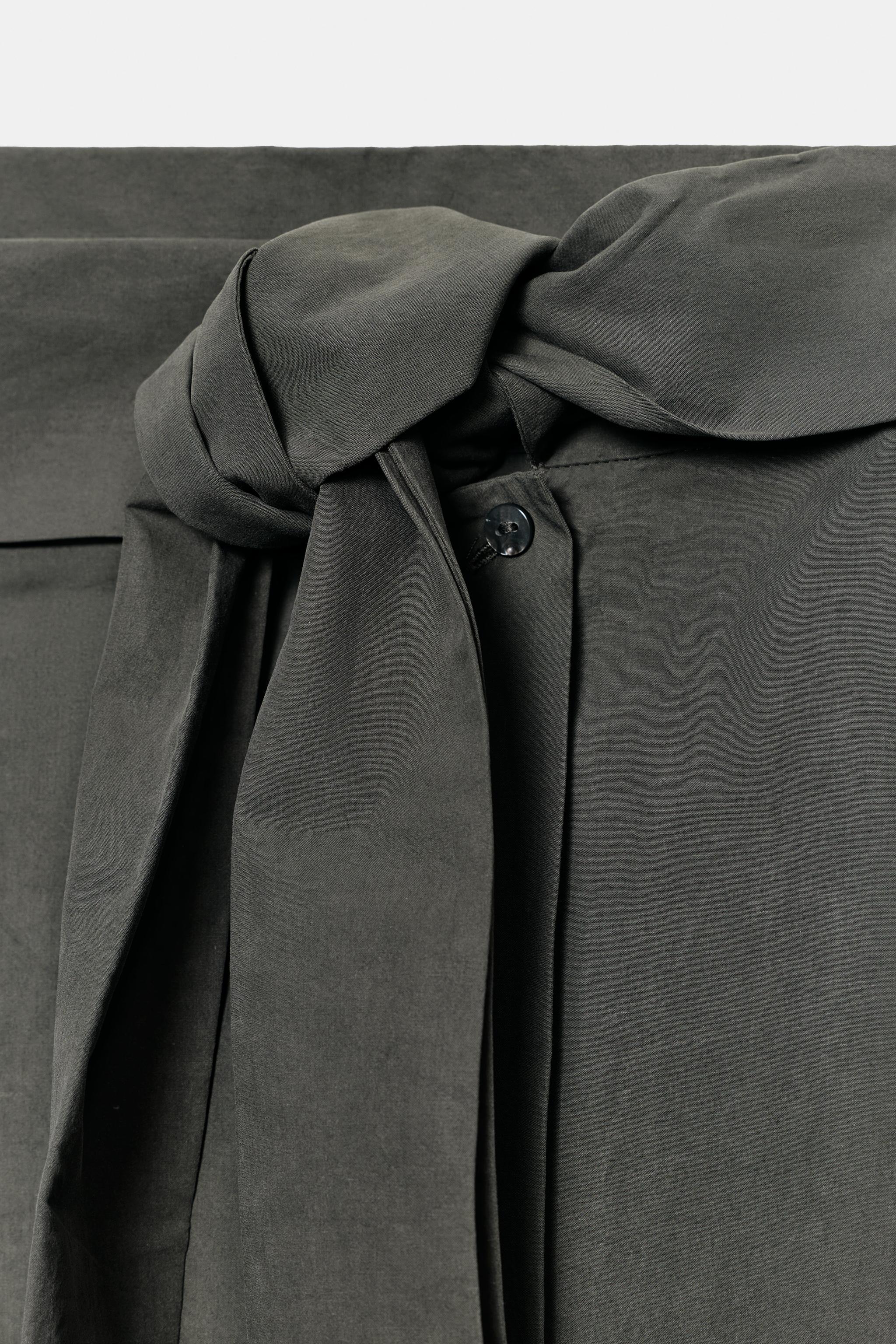 WRAP MIDI SKIRT
