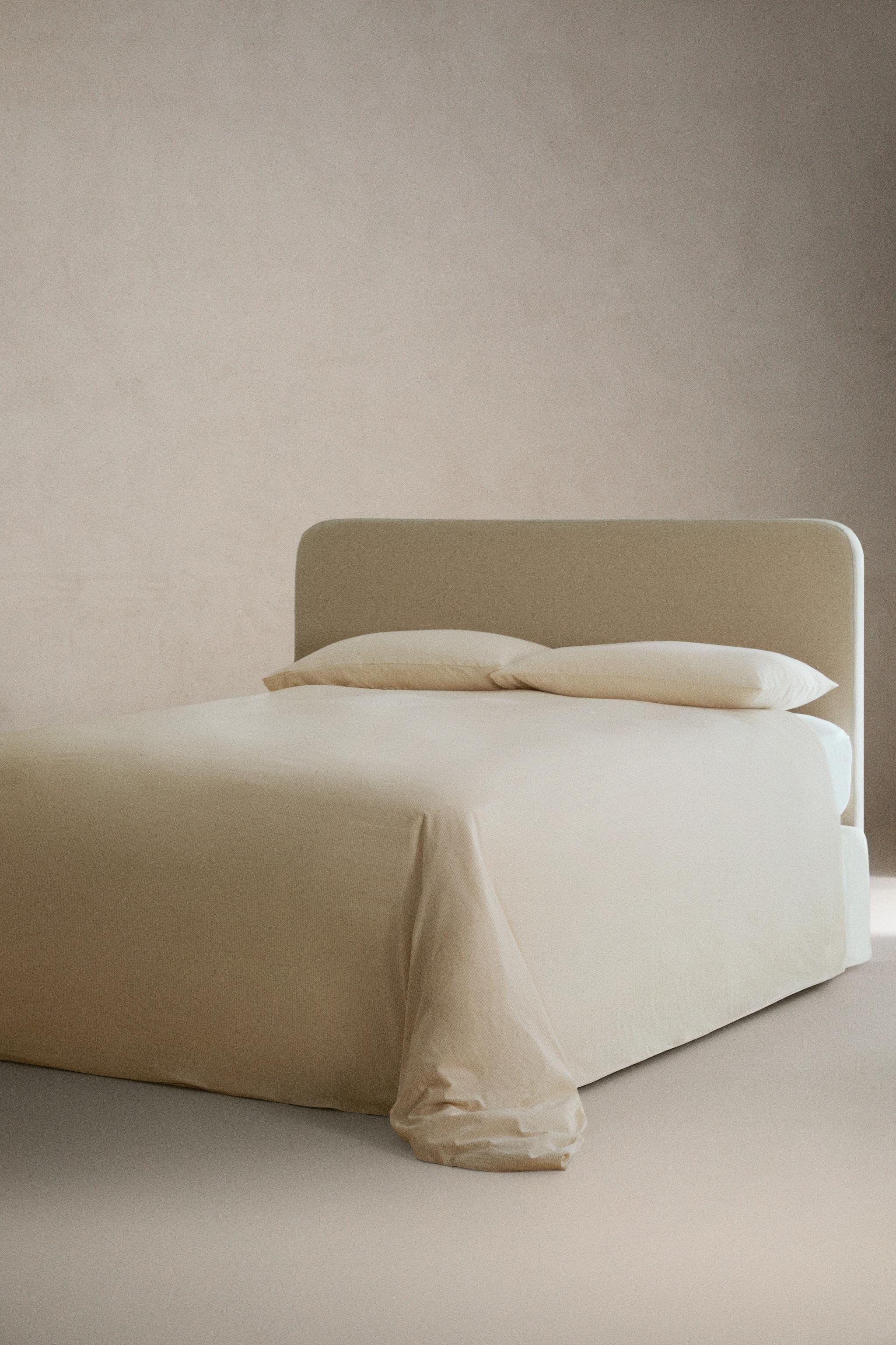 STRIPED SEERSUCKER COTTON DUVET COVER