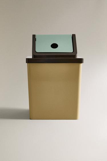 CHILDREN'S RECTANGULAR IRON WASTEPAPER BASKET - Multicoloured by Zara