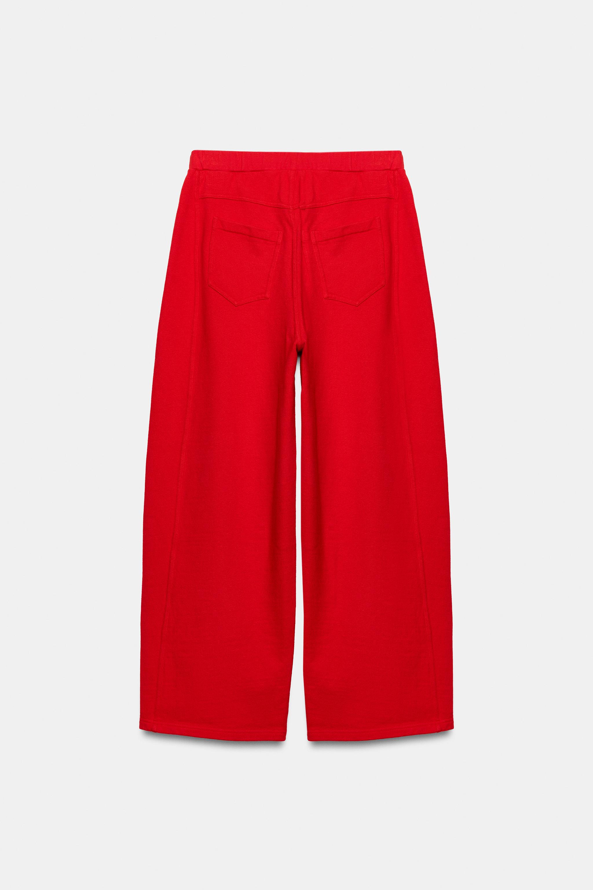 Женские брюки Zara DARTED JOGGER PANTS — фото 5