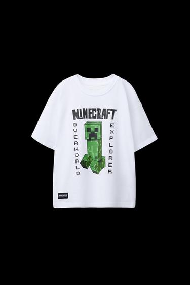 CAMISETA ESTAMPADO MINECRAFT © MOJANG AB. ™ - Blanco de Zara - Imagen 0