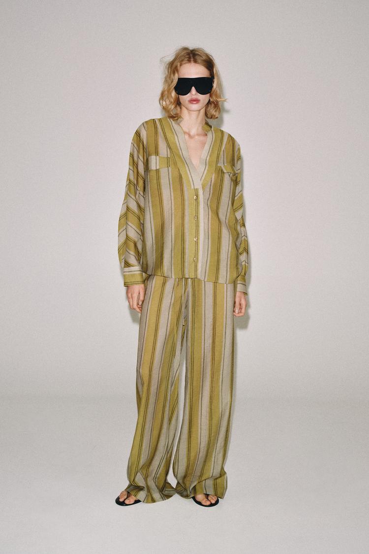 Camisa a rayas ZW COLLECTION 3