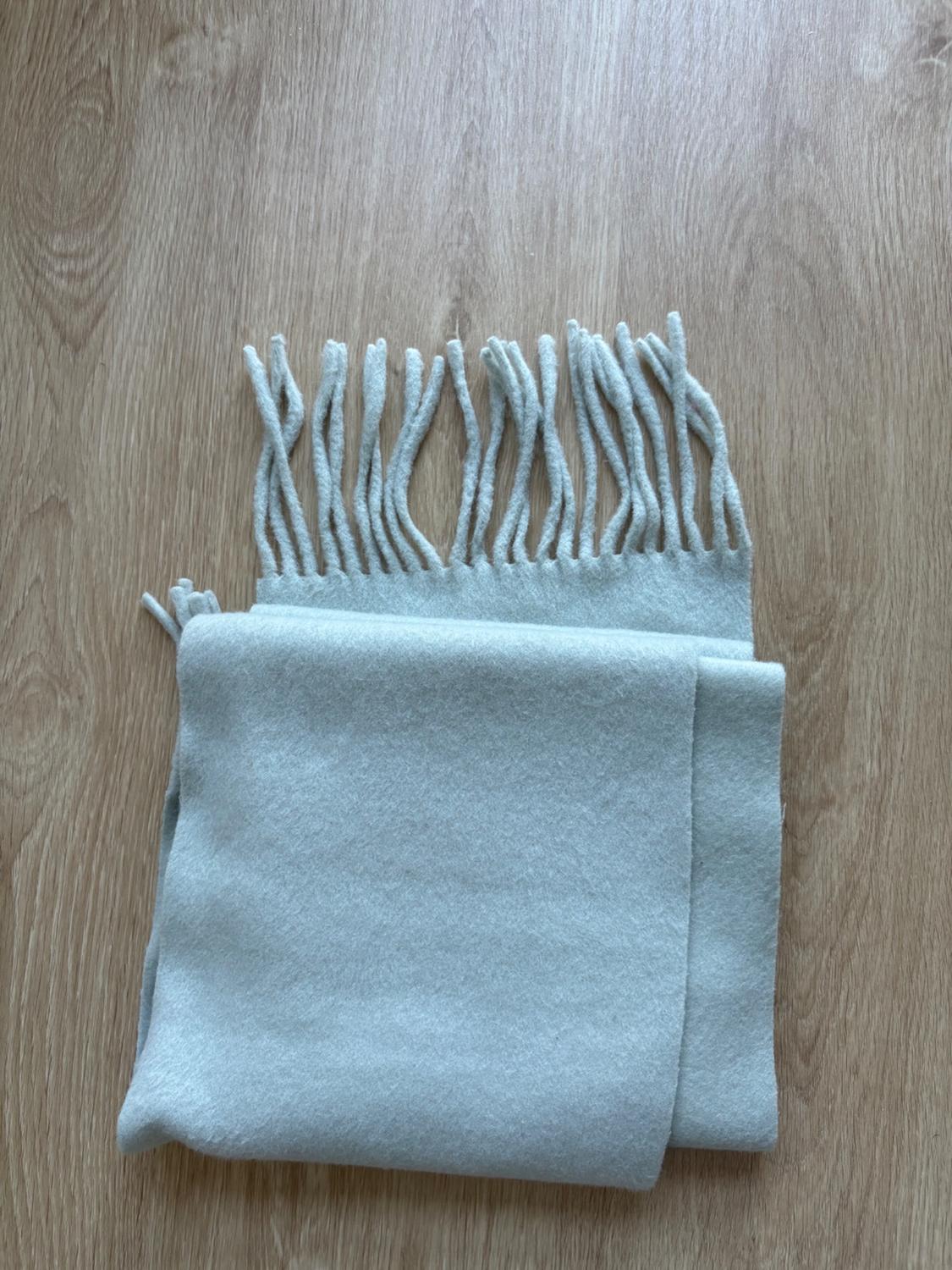 WOOL SCARF WITH FRINGING - Image 3