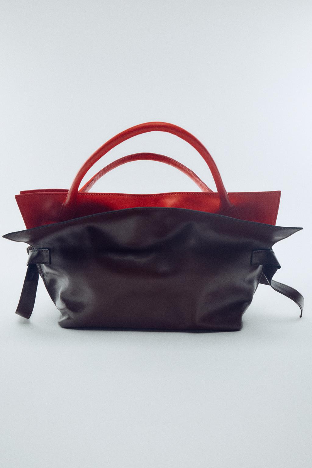 LEATHER FLAP BAG