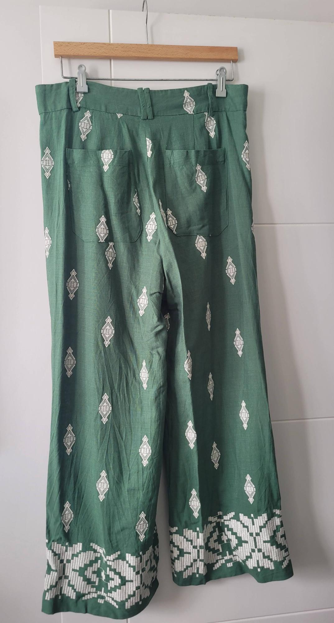LINEN-BLEND CULOTTES - Image 2