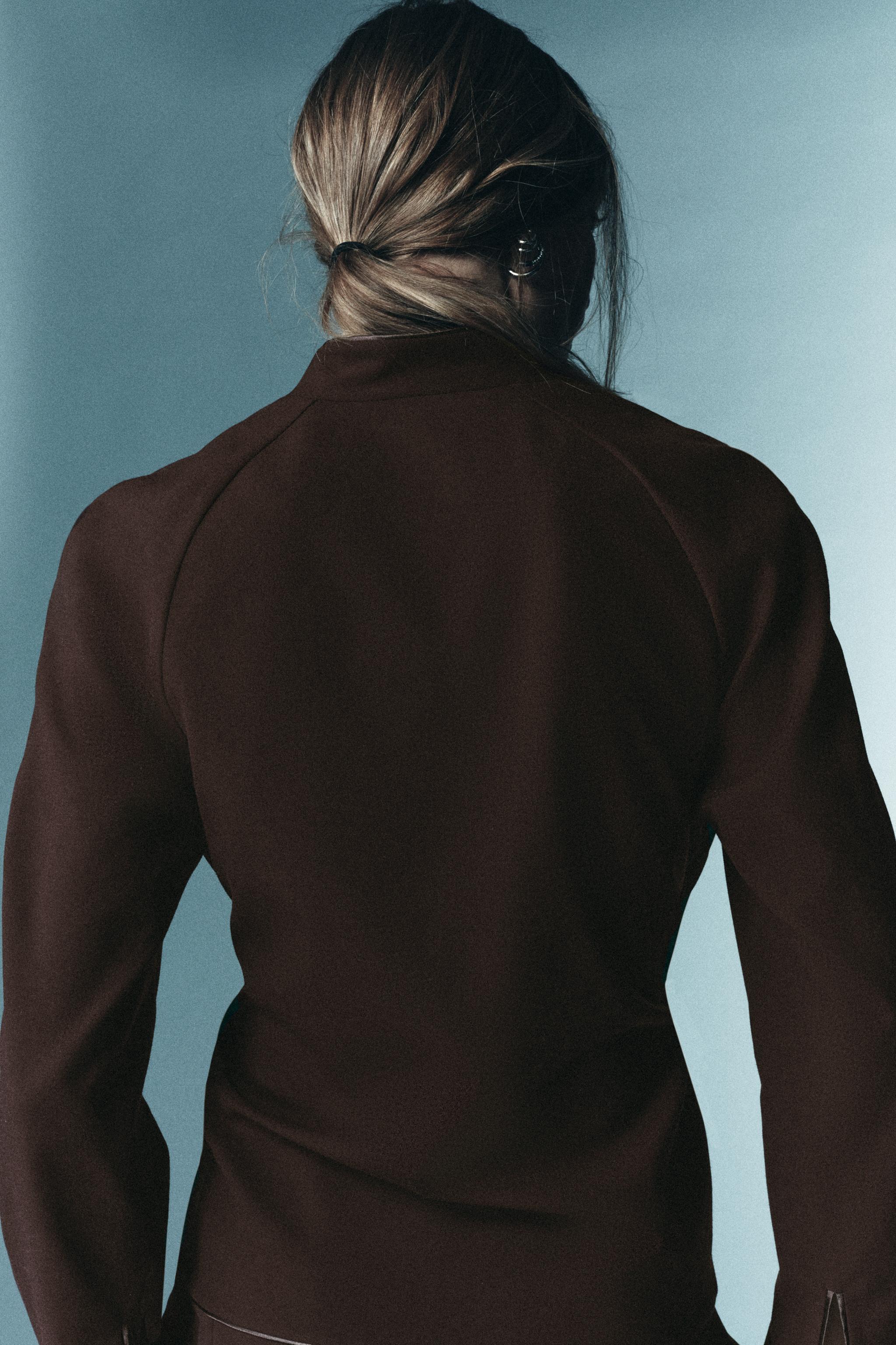 DRAPED FEATHER LIMITED EDITION SHIRT