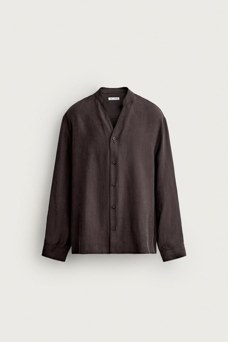RELAXED FIT FLOWING SHIRT