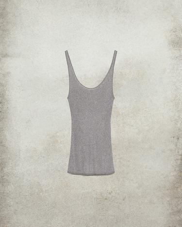 FINE KNIT TOP LUDOVIC DE SAINT SERNIN x ZARA - Grey by Zara