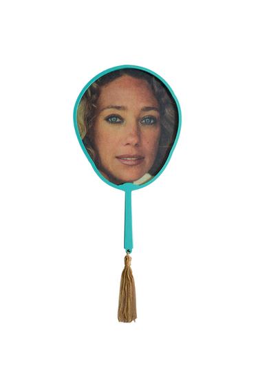 Zara MARISA BERENSON PAPER FAN - Multicolored