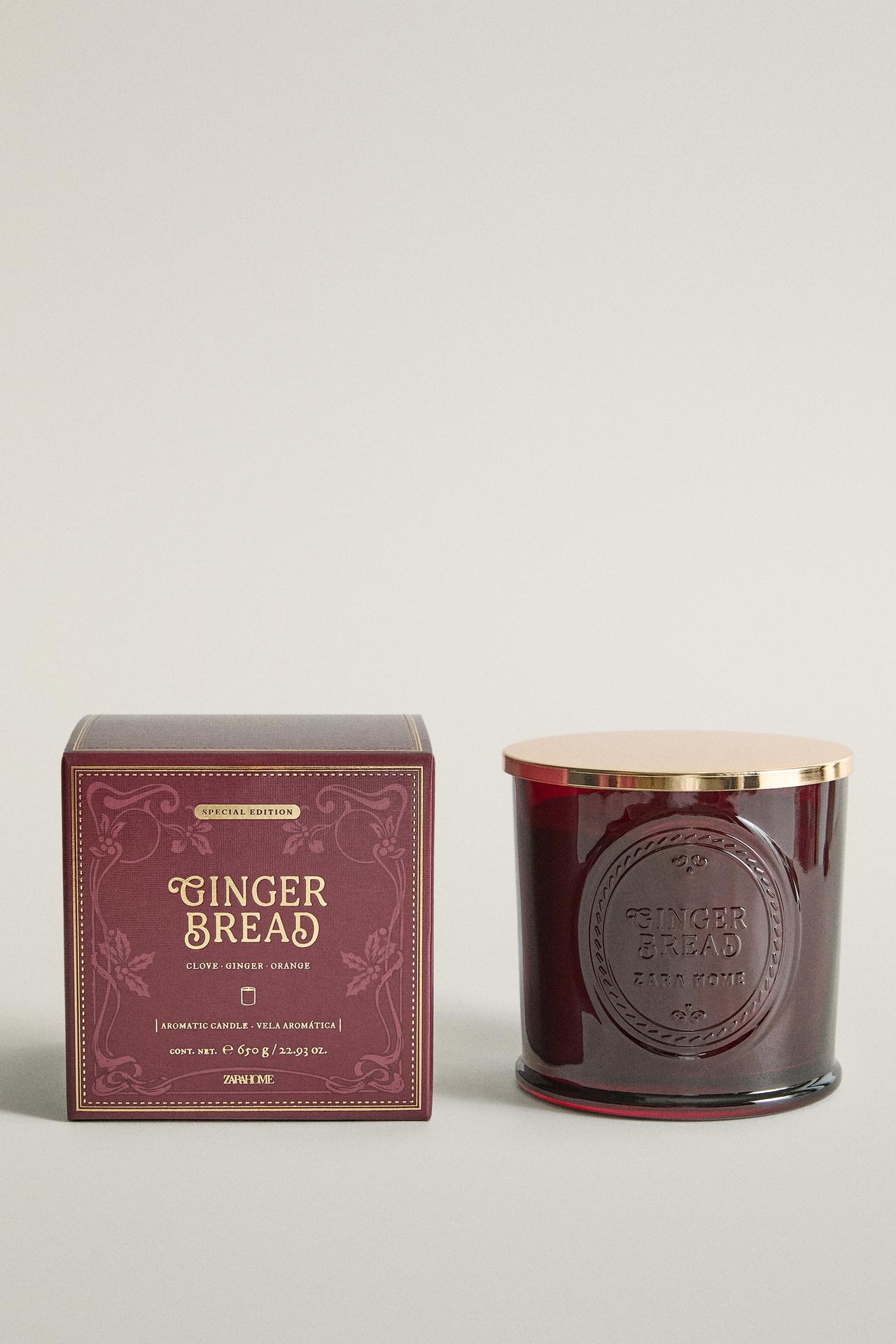 (650 G) GINGERBREAD SCENTED CANDLE