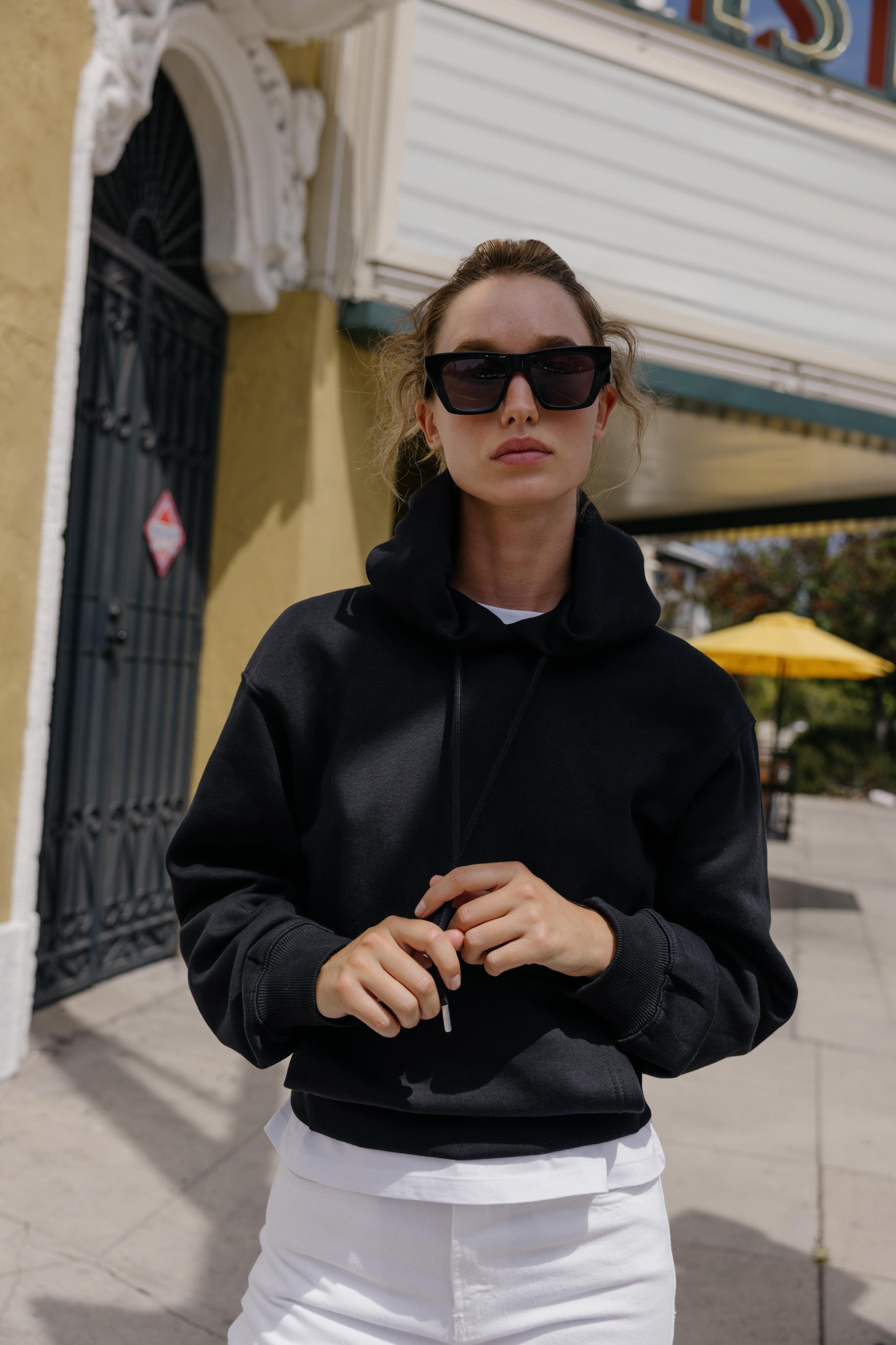 BASIC KAPÜŞONLU SWEATSHIRT - Görsel 4
