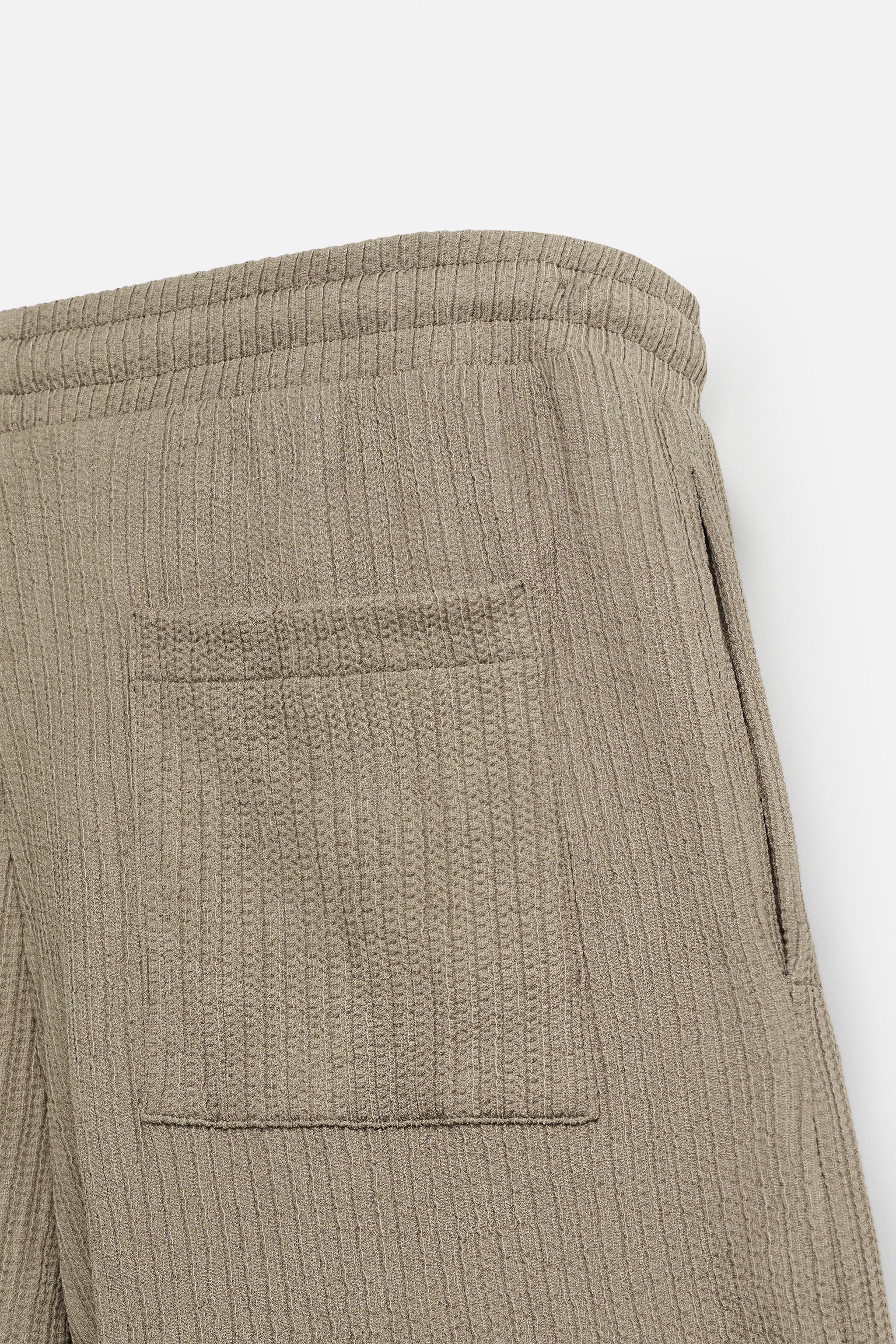 IRREGULAR TEXTURED SHORTS