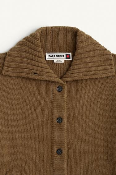 RLL-P KNT VST - Khaki von Zara