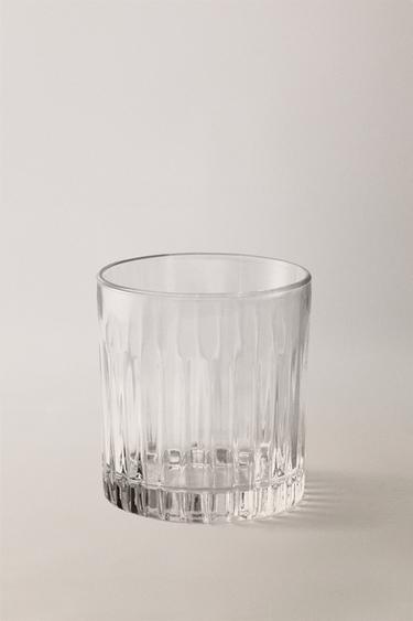 VASO CRISTALÍN RELIEVE - Transparente de Zara