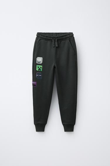 PANTALÓN JOGGER MINECRAFT © MOJANG AB. ™ - Gris oscuro de Zara