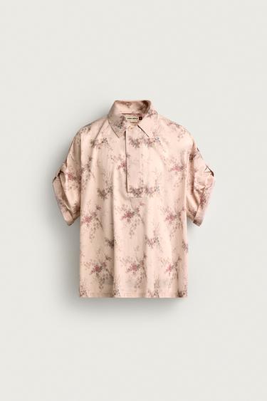 SHRT SLV PRNT SHRT - Printed by Zara