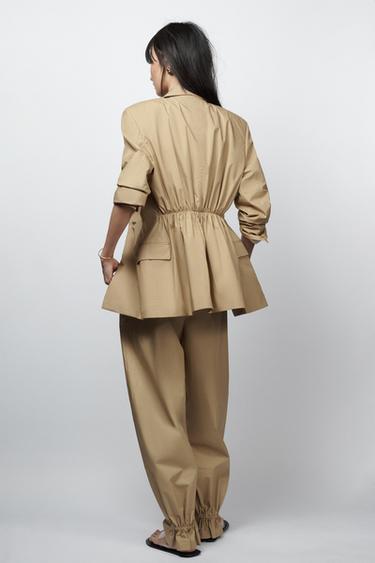 VESTE AJUSTÉE ZW COLLECTION LIMITED EDITION - Sable de Zara - Image 2