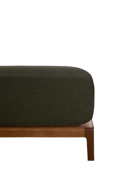 Zara CASHMERE FITTED SHEET | 11.8" THICK - Dark gray