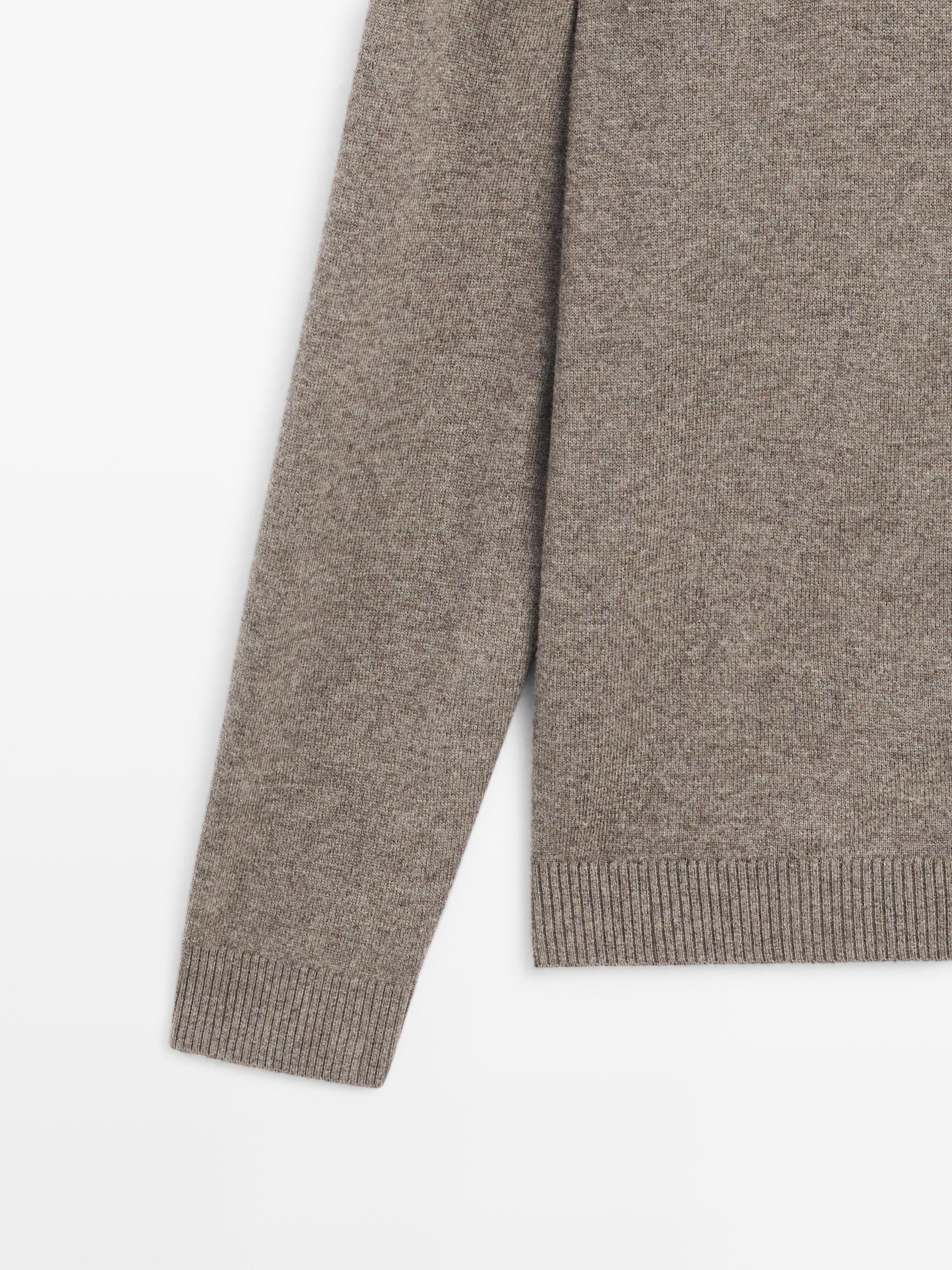 Cardigan laine à capuche