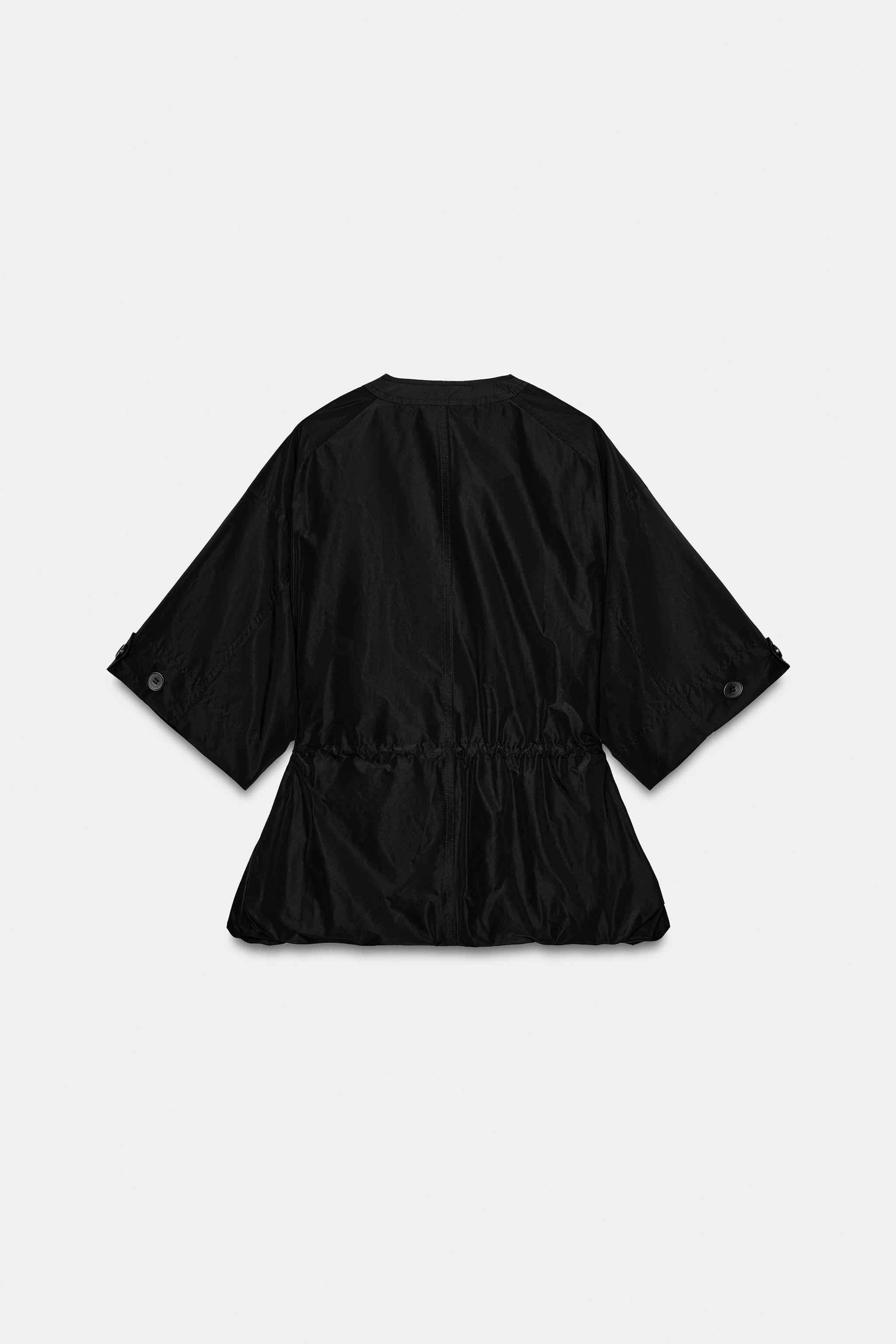 PARKA BALLON MANCHES COURTES
