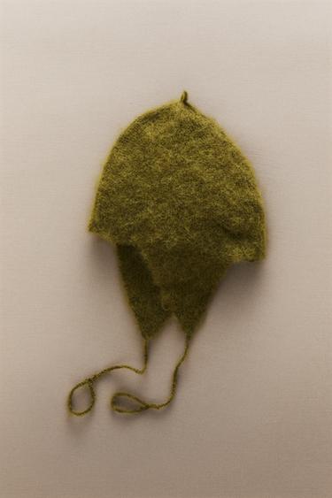 ALPACA BABY HAT - Green by Zara - Image 4