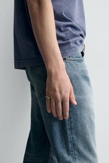 ANEIS METÁLICOS COMBINADOS PACK 2 - Ouro / Prata de Zara - Imaxe 0