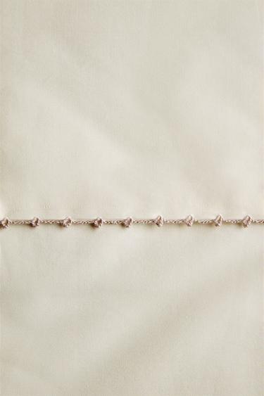 Zara KIDS’ COTTON SHELL STITCH PILLOWCASE - Green