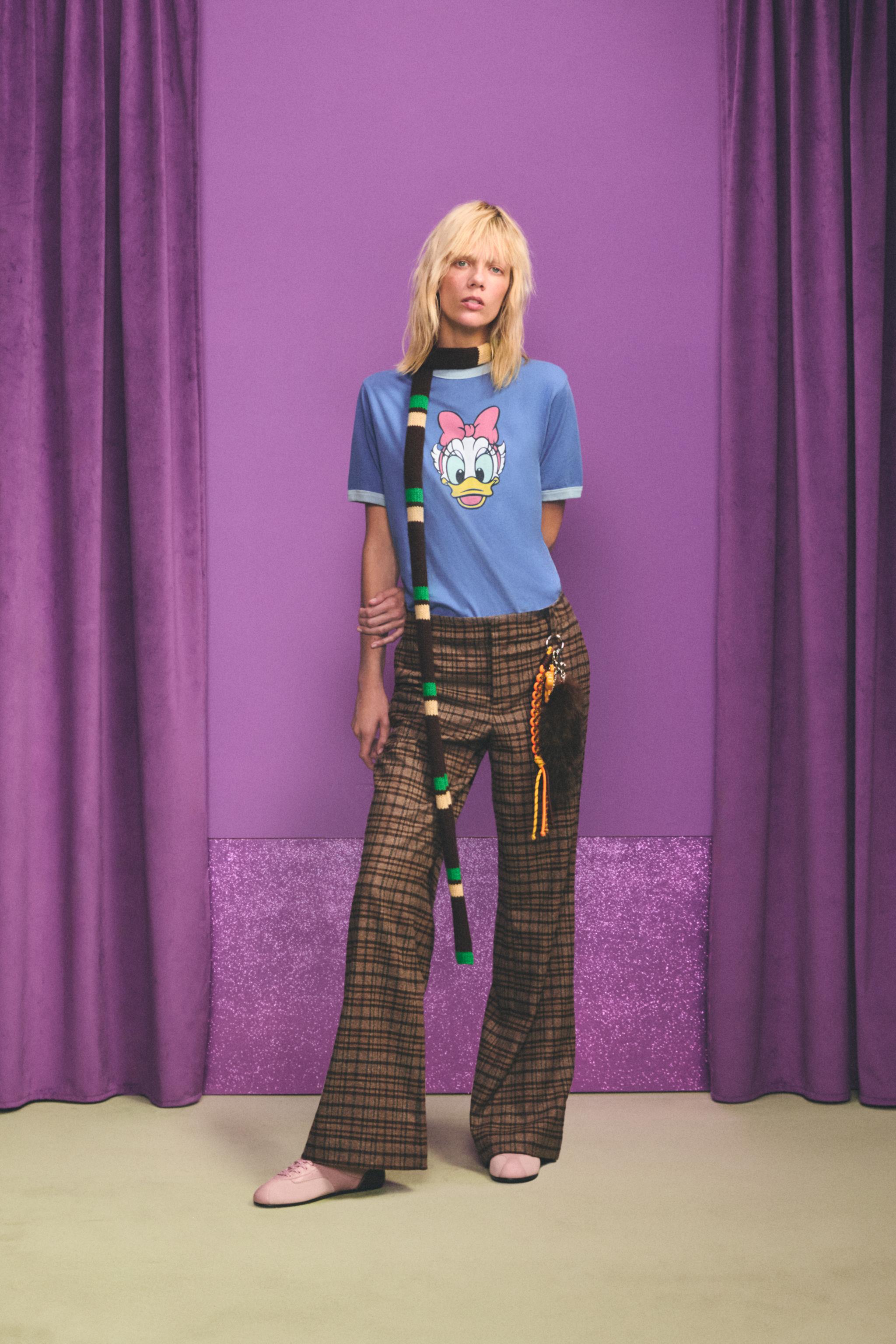 LEATHER TRAINERS HARRY LAMBERT FOR ZARA x DISNEY - Pink | ZARA