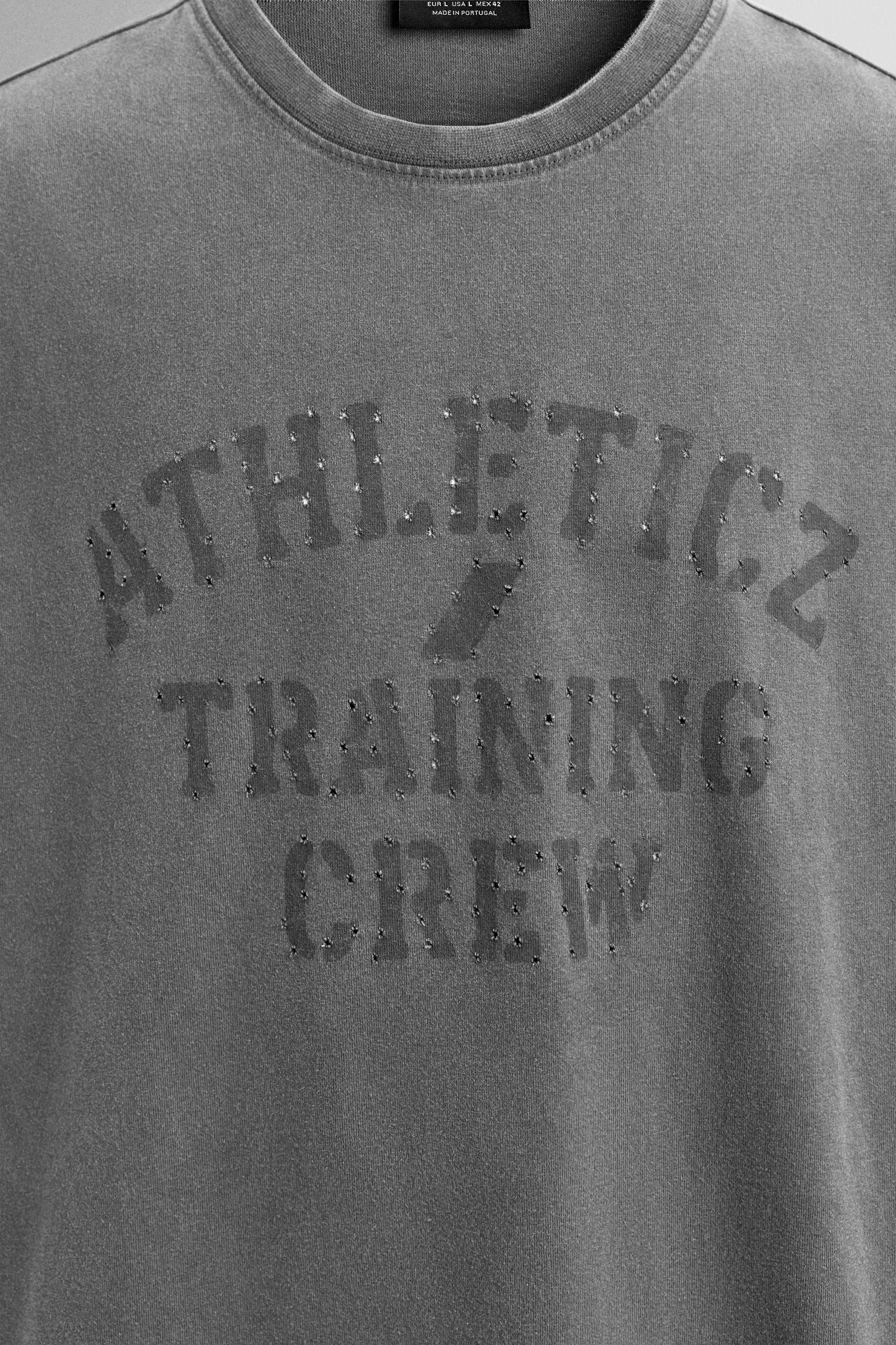 TRAINING COTTON T-SHIRT