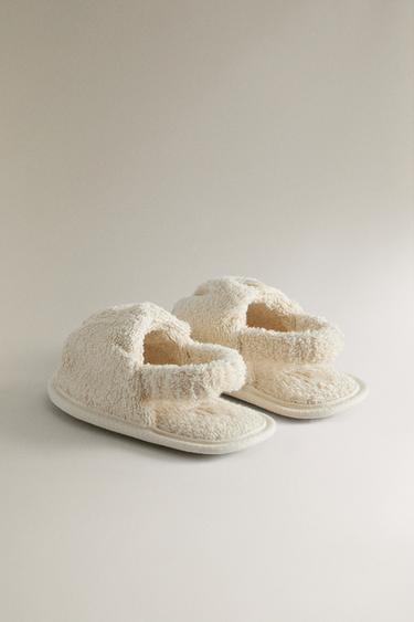 CHAUSSONS DE BAIN EN ÉPONGE ENFANT - Beige de Zara - Image 3