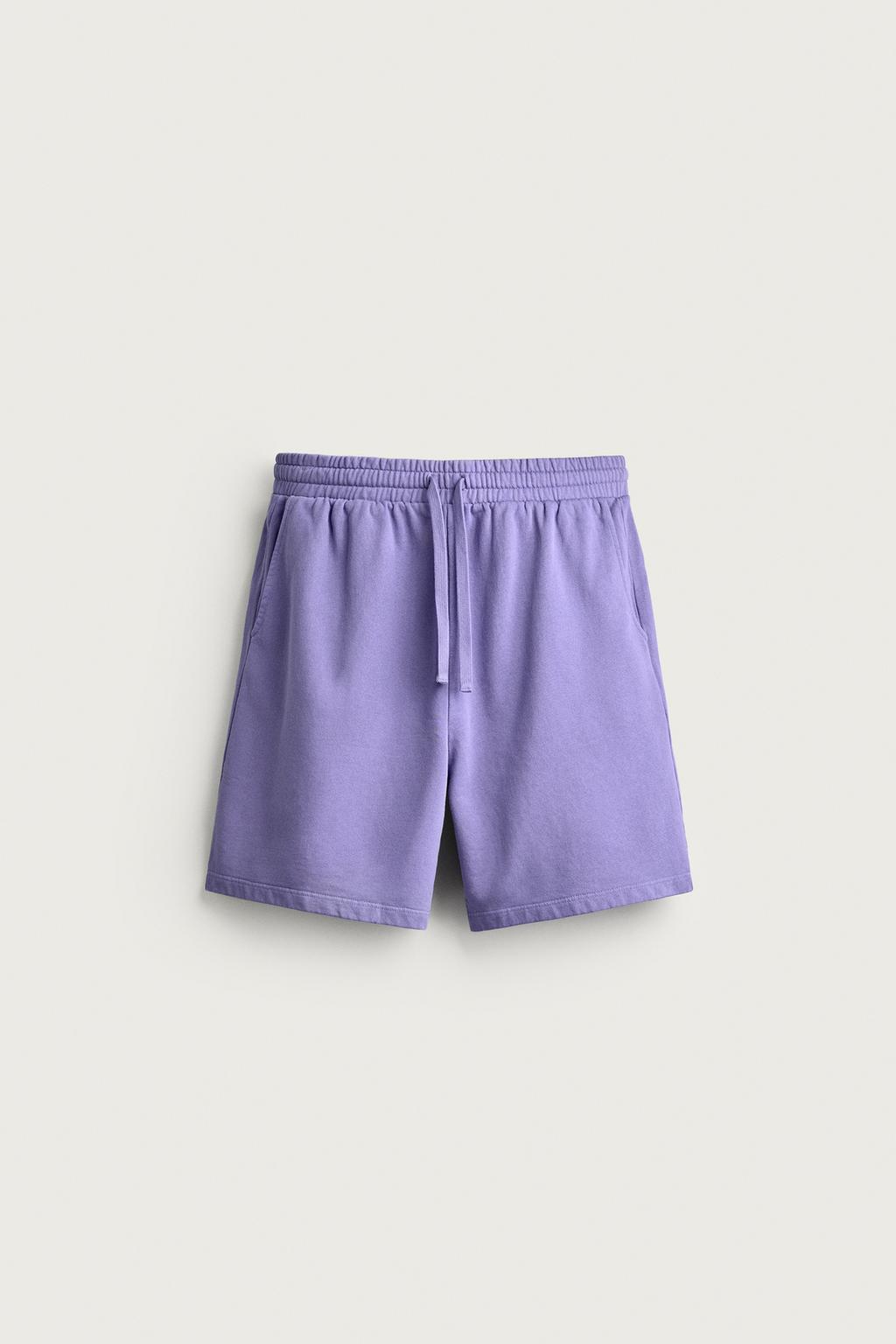BASIC FADED JOGGER BERMUDA SHORTS