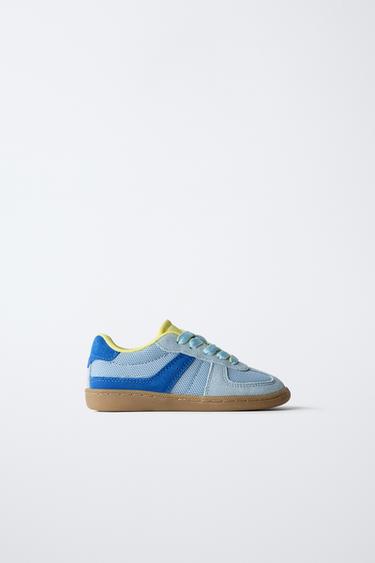 Zara RETRO SNEAKERS - Blue