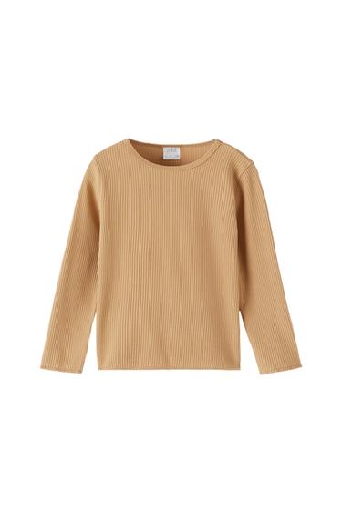 RIBBED T-SHIRT